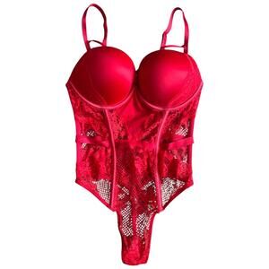 Victoria's Secret Very Sexy Bombshell Floral Teddy, XS/32A/32B/34AA